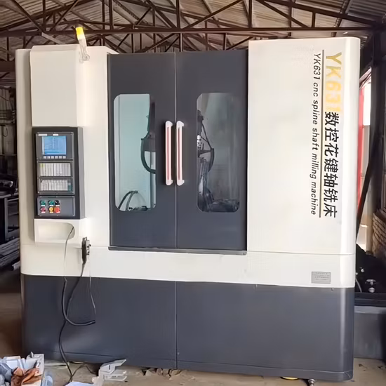 Special Spline Hobbing Machine for Shaft End Spline Gear Hobbing Machine